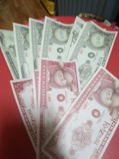 Kidzania paper money