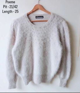 Knitwear Bulus With Pearl Knitted