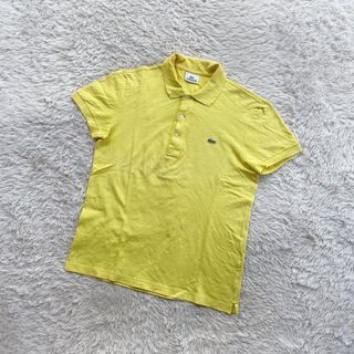Lacoste Basic Logo Polo Shirt Short Sleeve Yellow