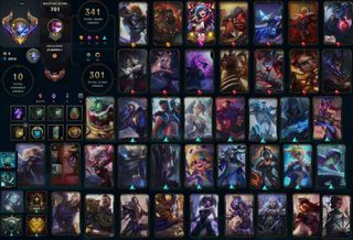 League of Legends PH Account | •Level 544 | •341 Skins | •UFO Corki | •162 Champions | •Unranked | •FULL ACCESS