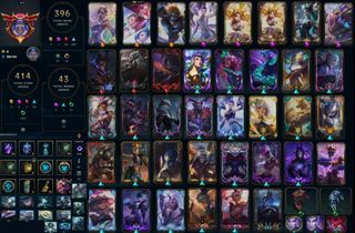 League of Legends PH Account | •Level 480 | •396 Skins | •3 PRESTIGE Skins | •161 Champions | •Unranked | •Many Loots & Borders