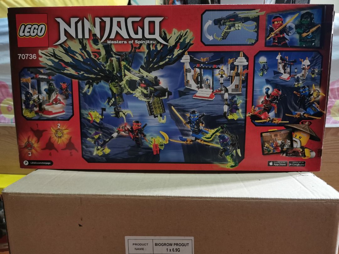 Lego 70736 ninjago attack of the morro dragon stores best sale