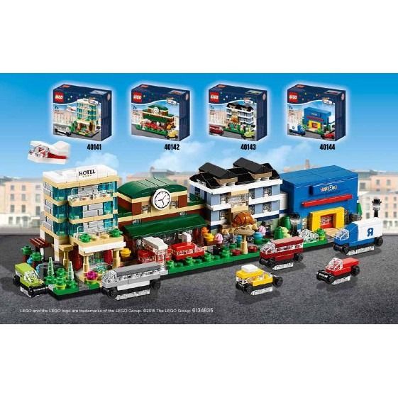 LEGO BRICKTOBER 2015 40141 40142 40143 40144 COMPLETE SET OF
