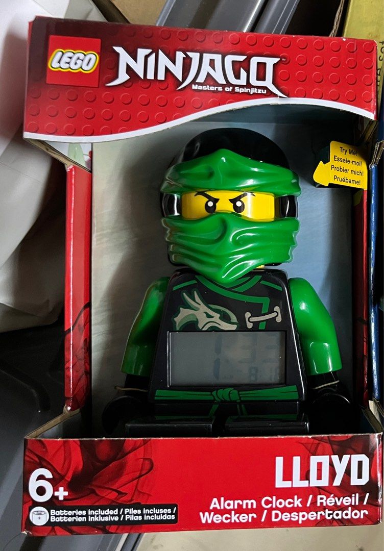 Sky Pirates Lego Ninjago Clock Lloyd Ninjago Lloyd Alarm Clock