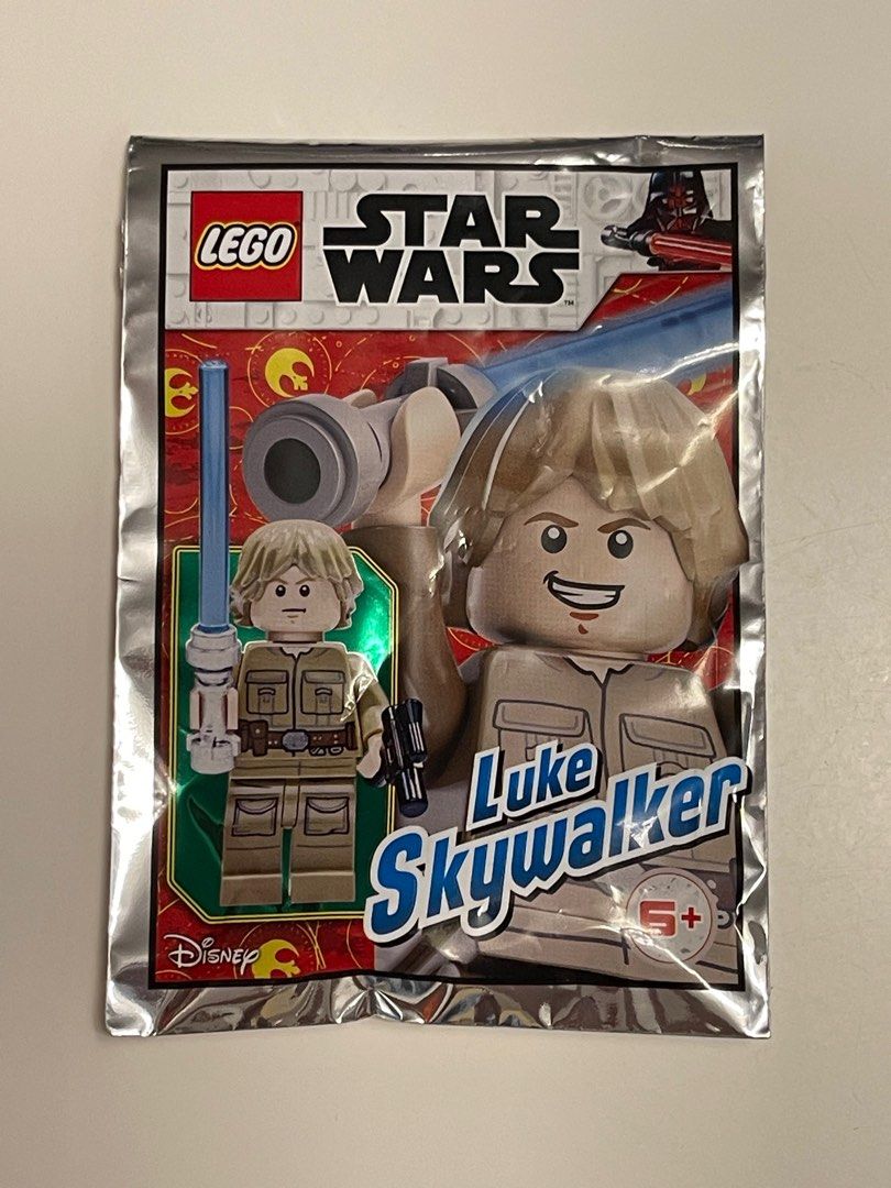 Lego Star Wars empire strikes back Luke Skywalker minifigure