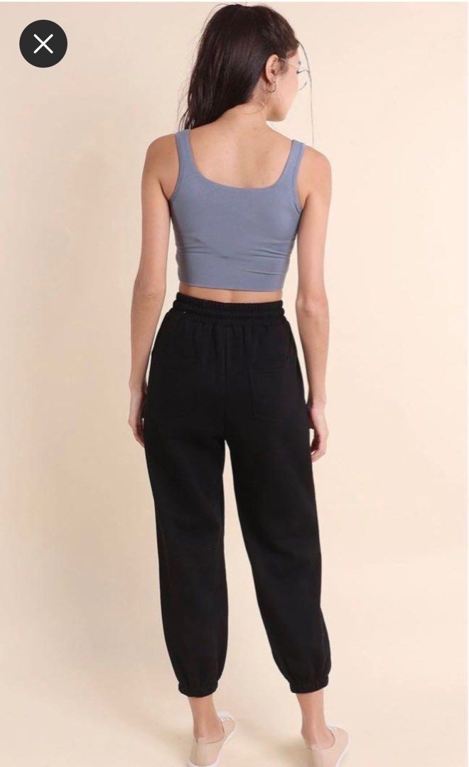 LESLEY JOGGER PANTS IN BLACK, Women's Fashion, Bottoms, Other Bottoms on  Carousell