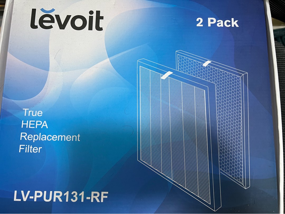 LEVOIT Air Purifier LV PUR131 Replacement Filter True HEPA