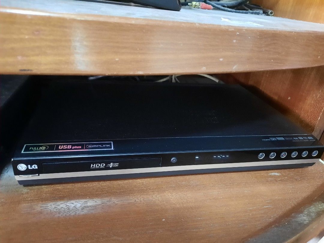 LG HDD/DVD Recorder, TV & Home Appliances, TV & Entertainment, BluRay