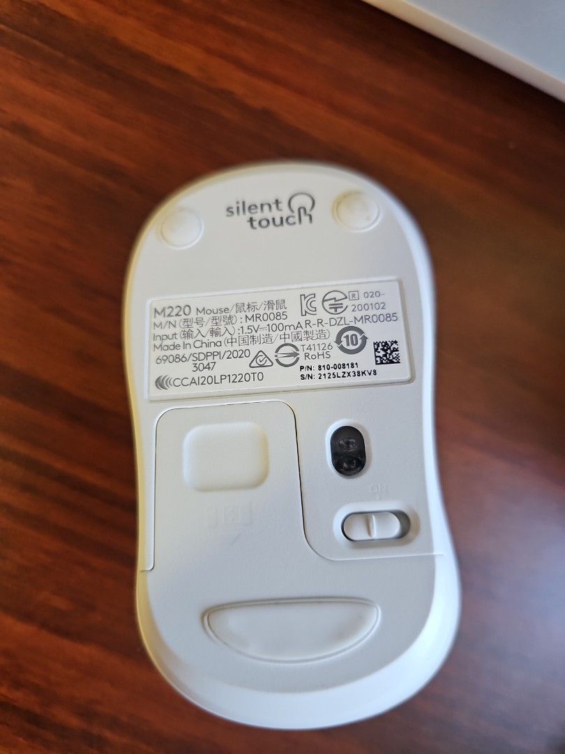 Logitech Silent Mouse, Computers & Tech, Parts & Accessories, Mouse ...