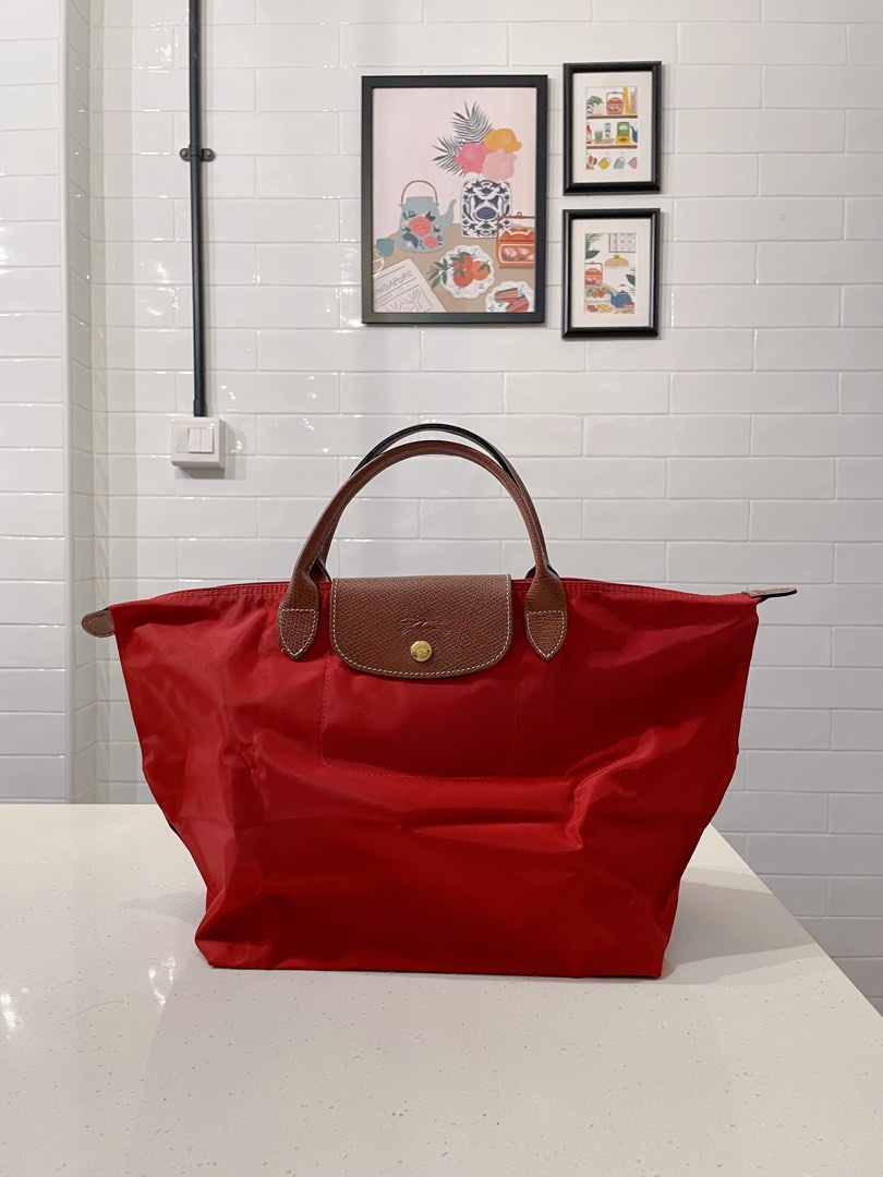 Longchamp short handle 2025 tote