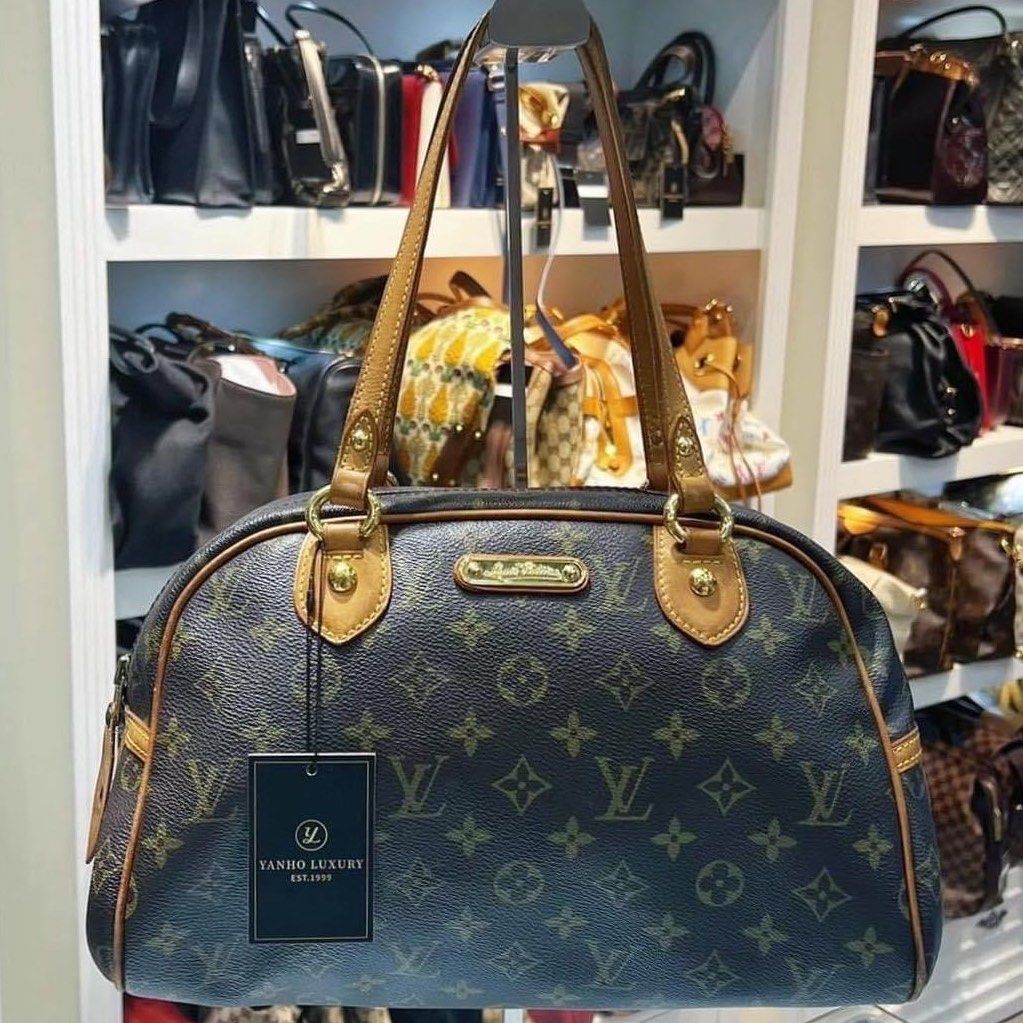 Louis Vuitton Empreinte Jewellery, Brown Louis Vuitton Monogram  Montorgueil PM Shoulder Bag