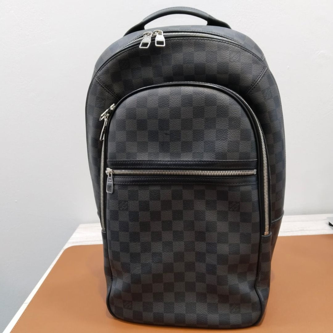 Louis Vuitton N58024 Damier Graphite Canvas Backpack SHW BA1266, Luxury,  Bags & Wallets on Carousell