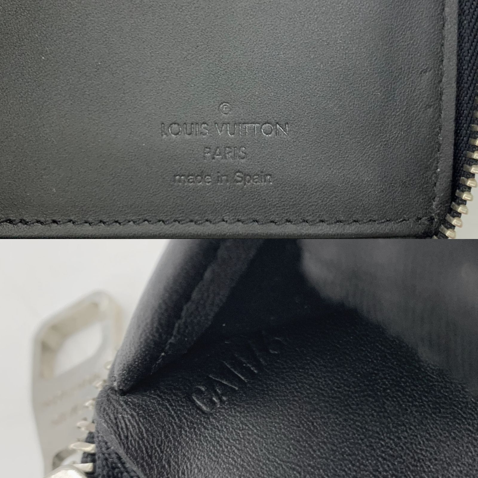 Chocolat Louis Vuitton Leather Zipper Wallet - HypedEffect