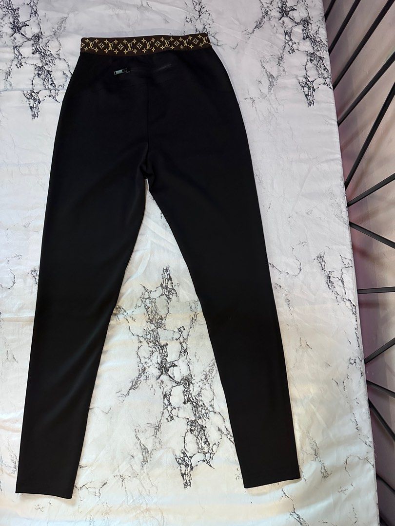 Louis Vuitton Neoprene Black Leggings, Women's Fashion, Activewear on  Carousell