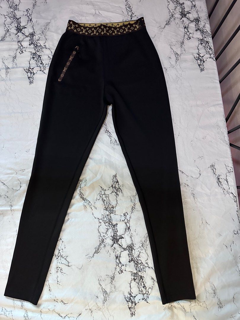Louis Vuitton Neoprene Black Leggings, Women's Fashion, Activewear on  Carousell