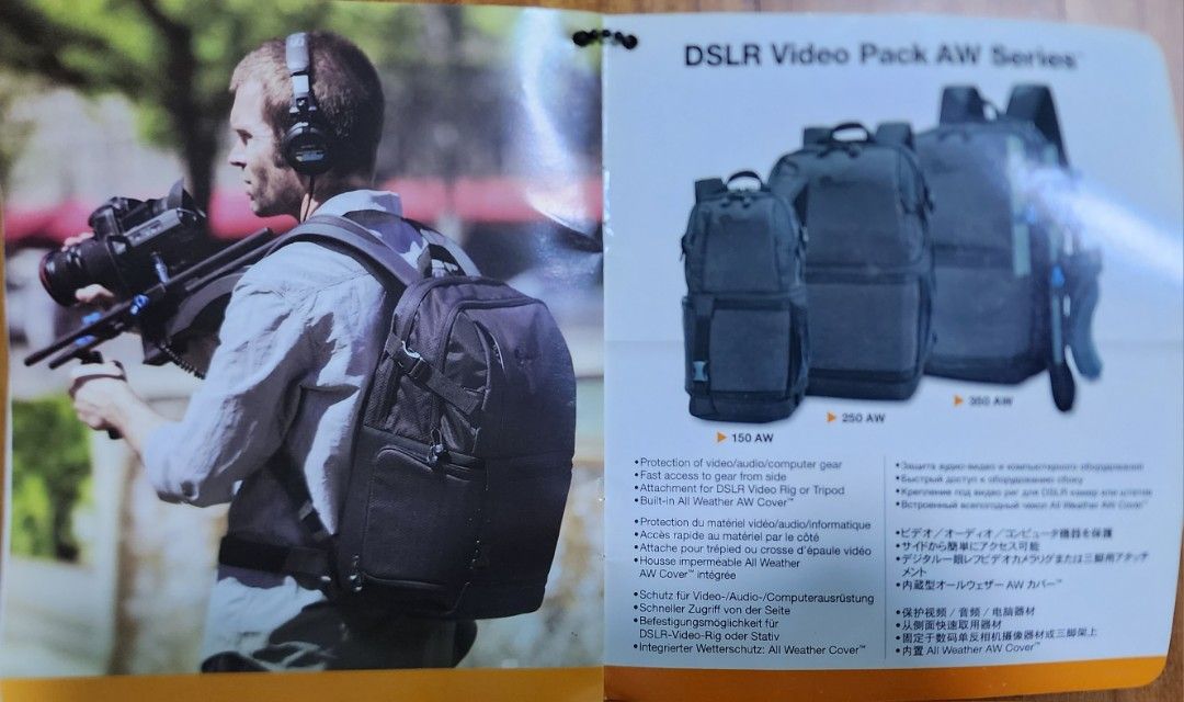 Lowepro DSLR Video Pack 350 AW Photography Photography