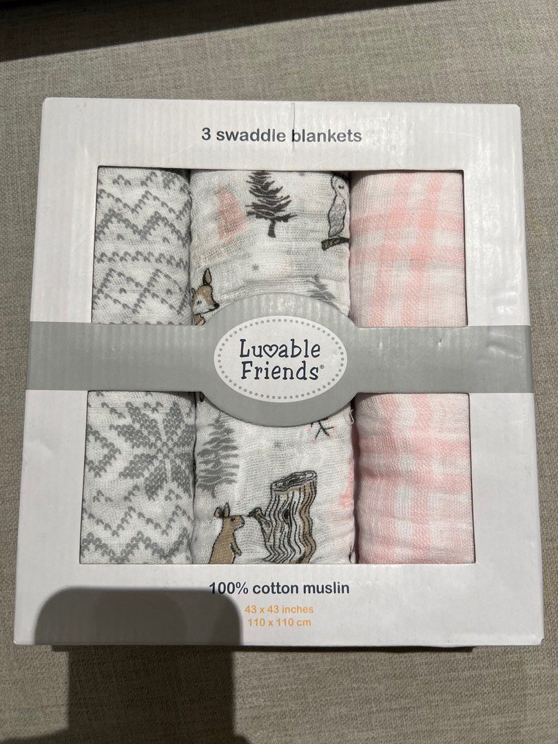 Luvable friends sales swaddle blankets