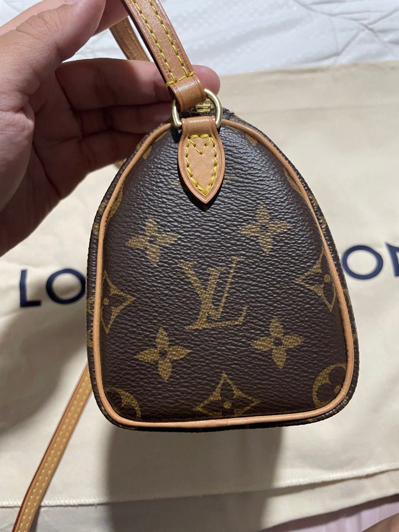 Louis Vuitton Nano speedy Monogram – VintageBooBoo Pre owned