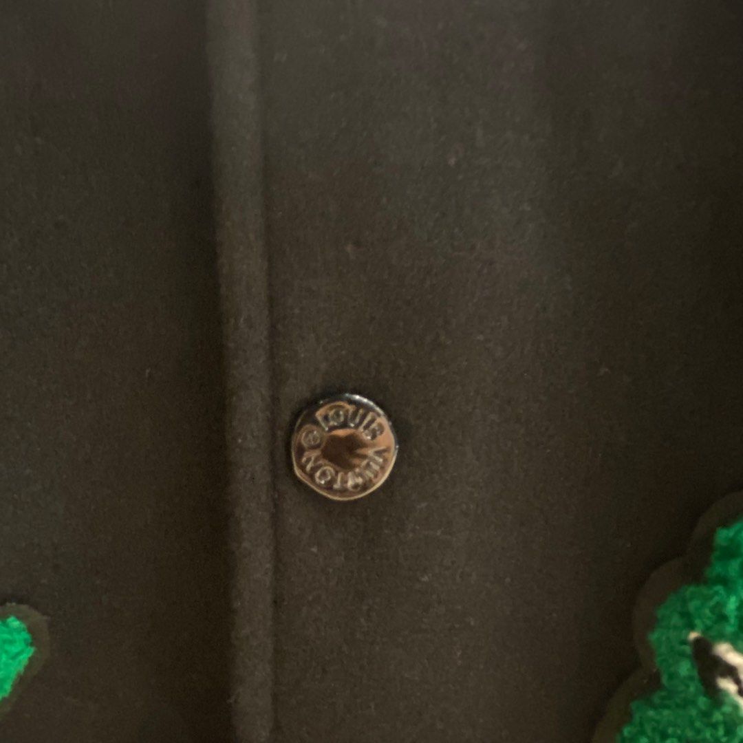 Fragment Louis Vuitton Varsity Jacket, Barang Mewah, Pakaian di Carousell