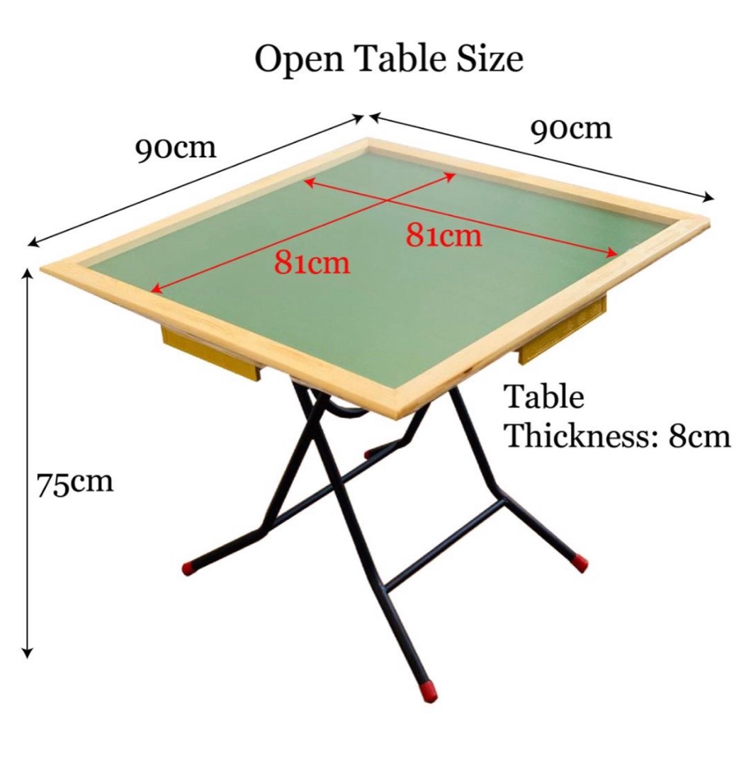 Mahjong Table, Furniture & Home Living, Furniture, Tables & Sets on