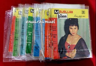 Majalah filem 60 an antik/antique/vintage