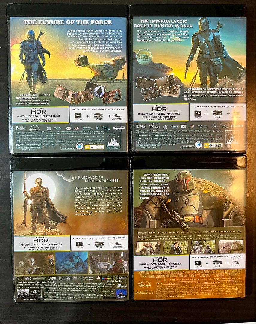 MANDALORIAN 曼達洛人 The book of Boba Fett Star Wars 4K