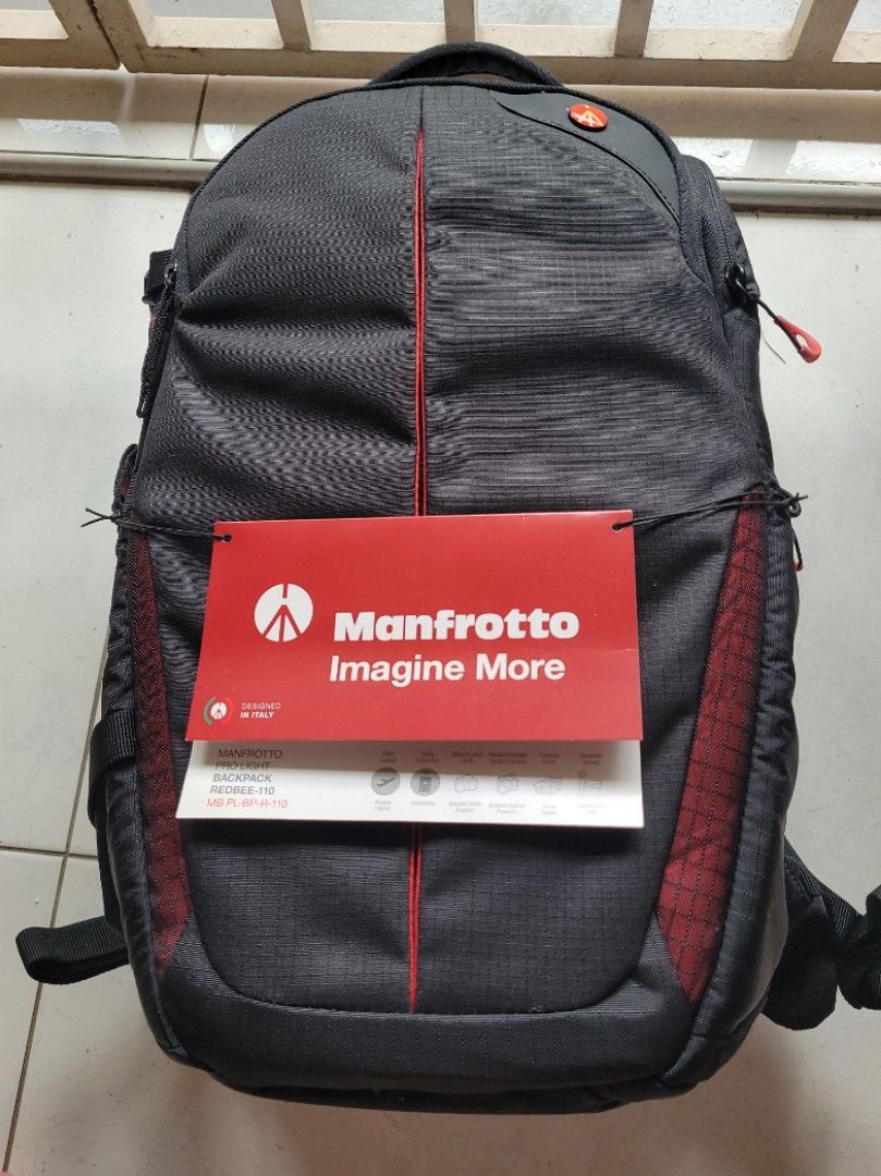 Manfrotto prolight redbee 110 backpack Photography Photography Accessories Camera Bags Carriers on Carousell