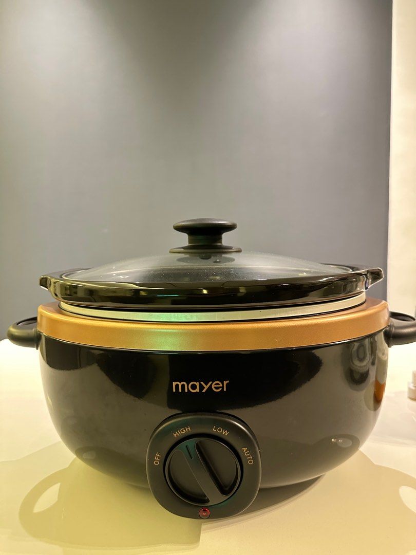 Mayer slow cooker 6.5L(MMSC65), TV & Home Appliances, Kitchen
