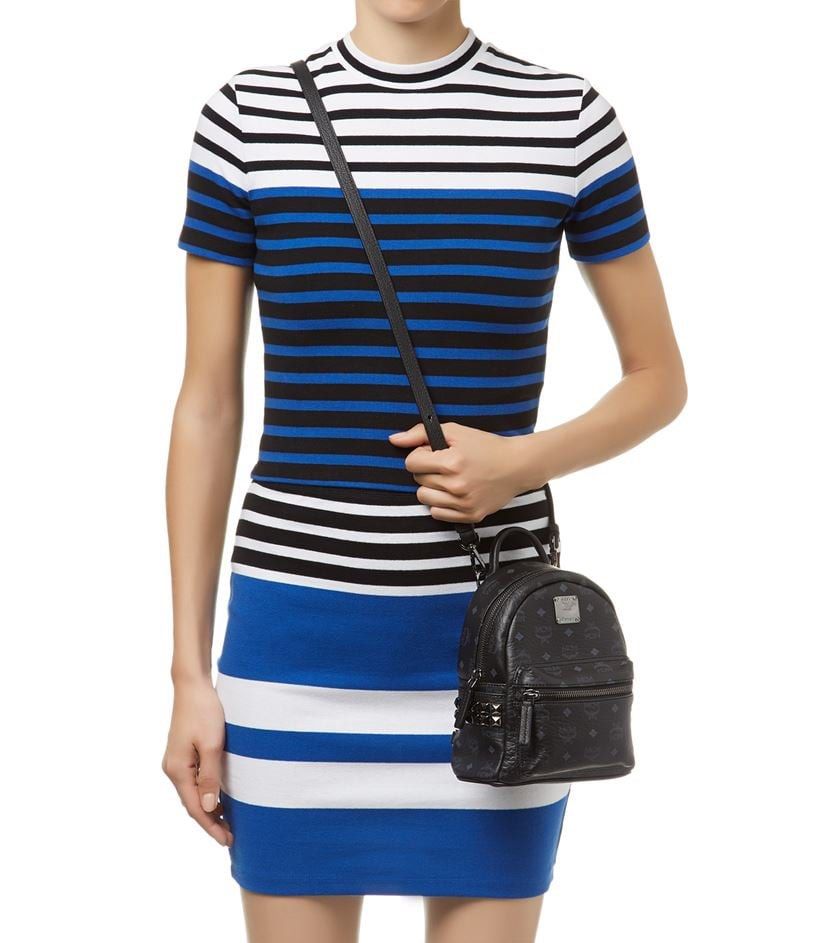 Mcm mini on sale backpack crossbody