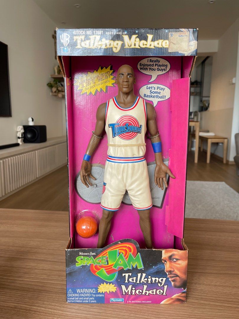 Michael jordan space clearance jam action figure