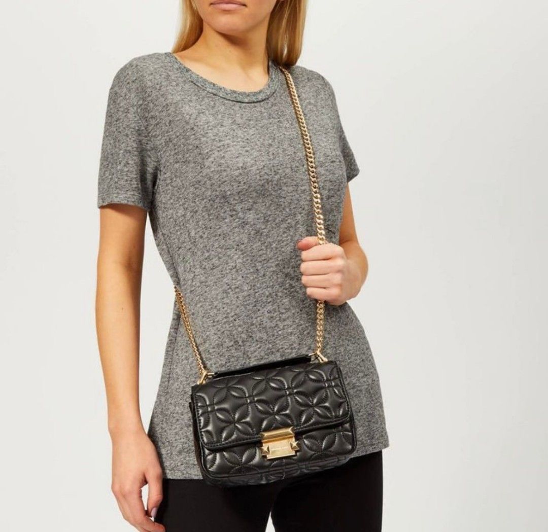 Michael Kors Sloan Quilted Floral Chain Shoulder Bag Luxury Bags