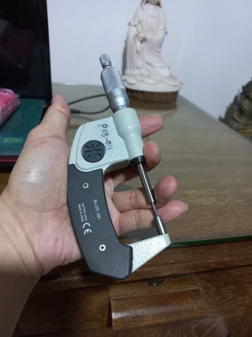 Mitutoyo original micrometer, Hobbies & Toys, Memorabilia