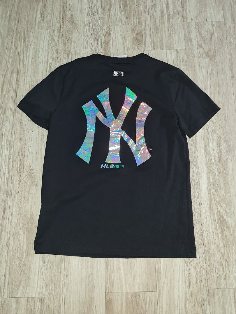 MLB Korea - Paisley Megalogo Short Sleeve T-Shirt Light Blue / L