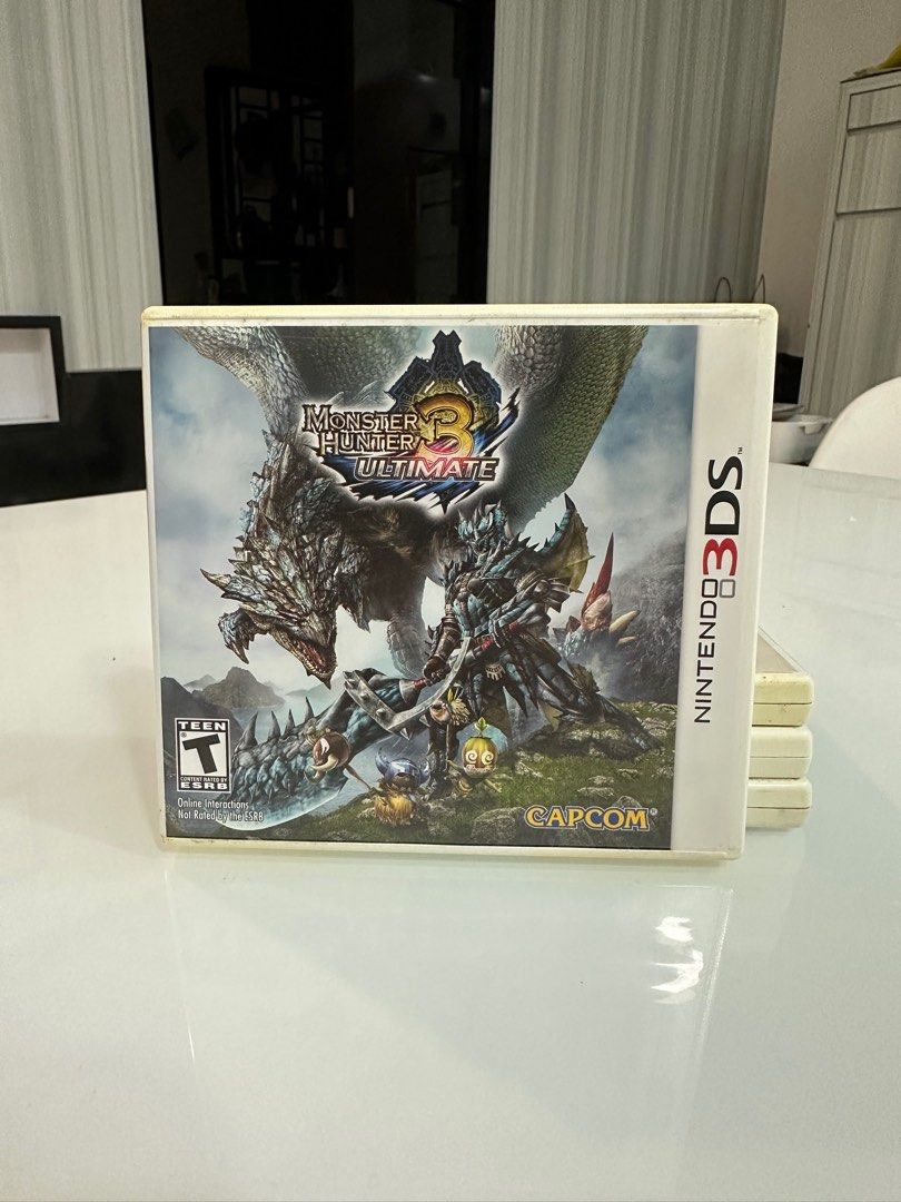 Monster hunter hotsell world 3ds