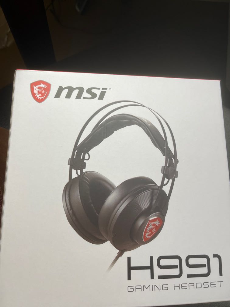 MSI H991 Gaming Headset, Audio, Headphones & Headsets on Carousell