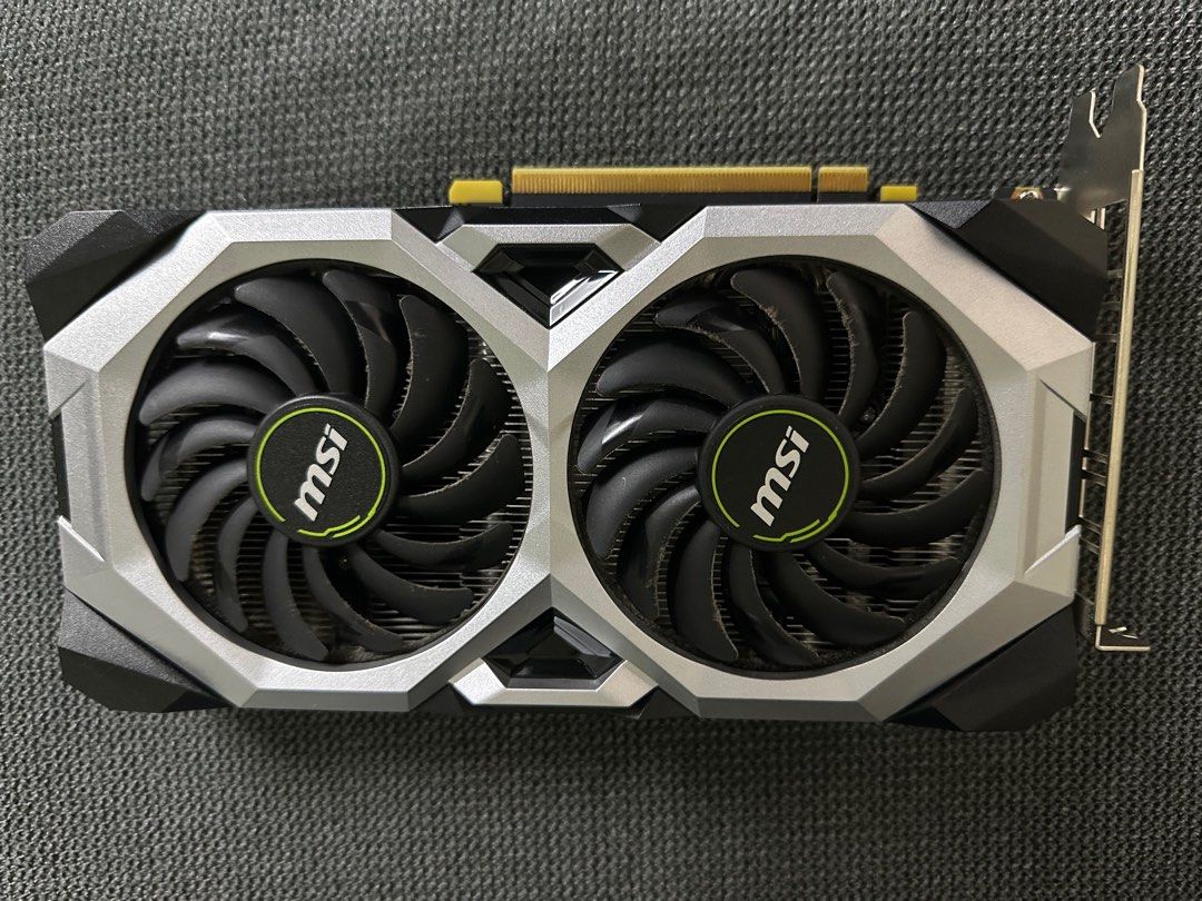 顯示卡MSI RTX 2060 Ventus GP OC 6G GDDR6, 電腦＆科技, 桌上電腦