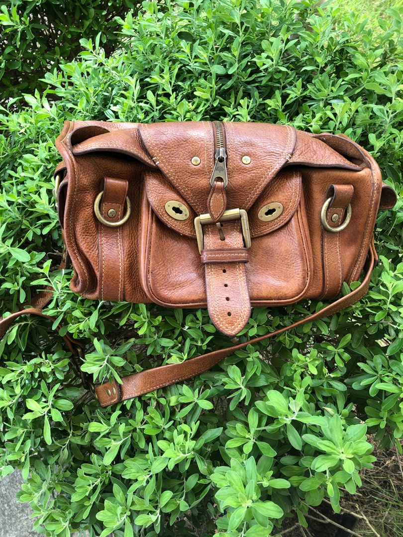 Authentic Mulberry Emmy Women's Handbag Oak Leather, Good condition