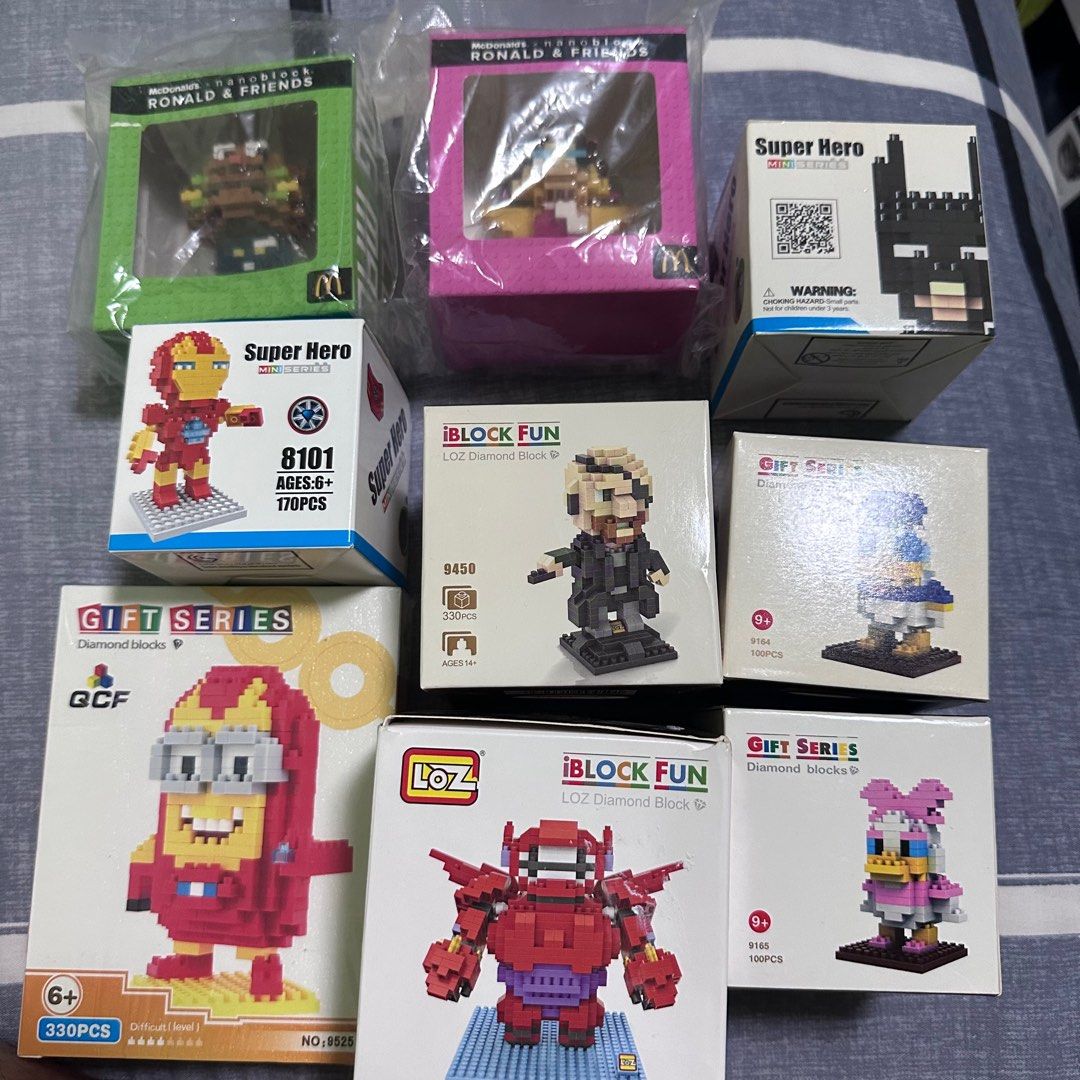 NanoBlock Loz Diamond Blocks, Hobbies Toys, Toys Games on