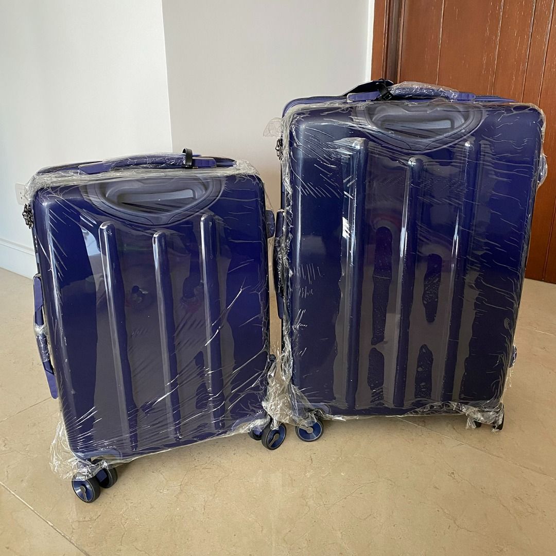 Nautica Luggage 24" Hard Case Orange Black Teal Gray on Carousell