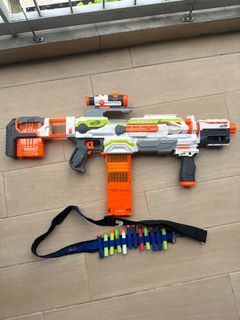 NERF Roblox Jailbreak: Armory, Includes 2 Hammer-Action Blasters, 10 Elite  Darts, Code to Unlock in-Game Virtual Item, Hobbies & Toys, Toys & Games on  Carousell