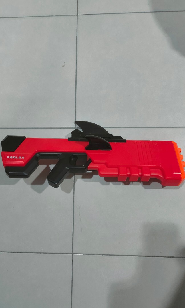 MM2 Roblox Shark Seeker Nerf gun, Hobbies & Toys, Toys & Games on Carousell