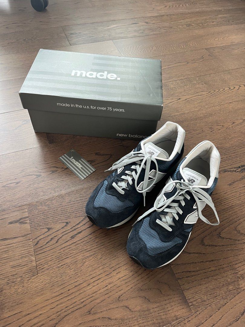 New Balance 1300 美國製造絕版復古M1300 跑鞋深藍色有盒有掛牌復刻NB