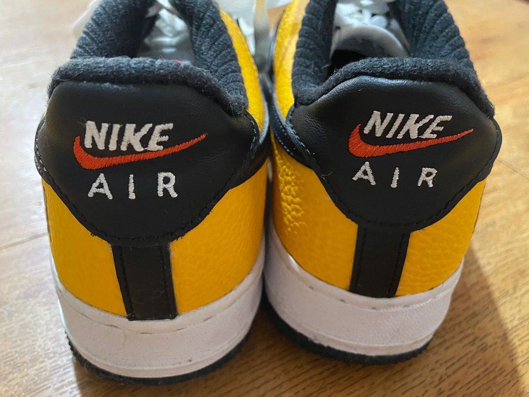 Air force 1 82 top black gold