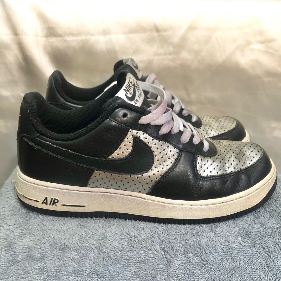 Nike Air Force One 82 Black, Men's Fashion, Footwear, Sneakers on Carousell