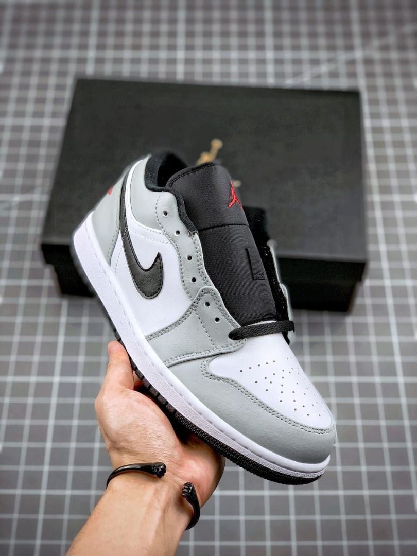 Nike Air Jordan 1 Low Light Smoke Grey Men s Fashion Footwear