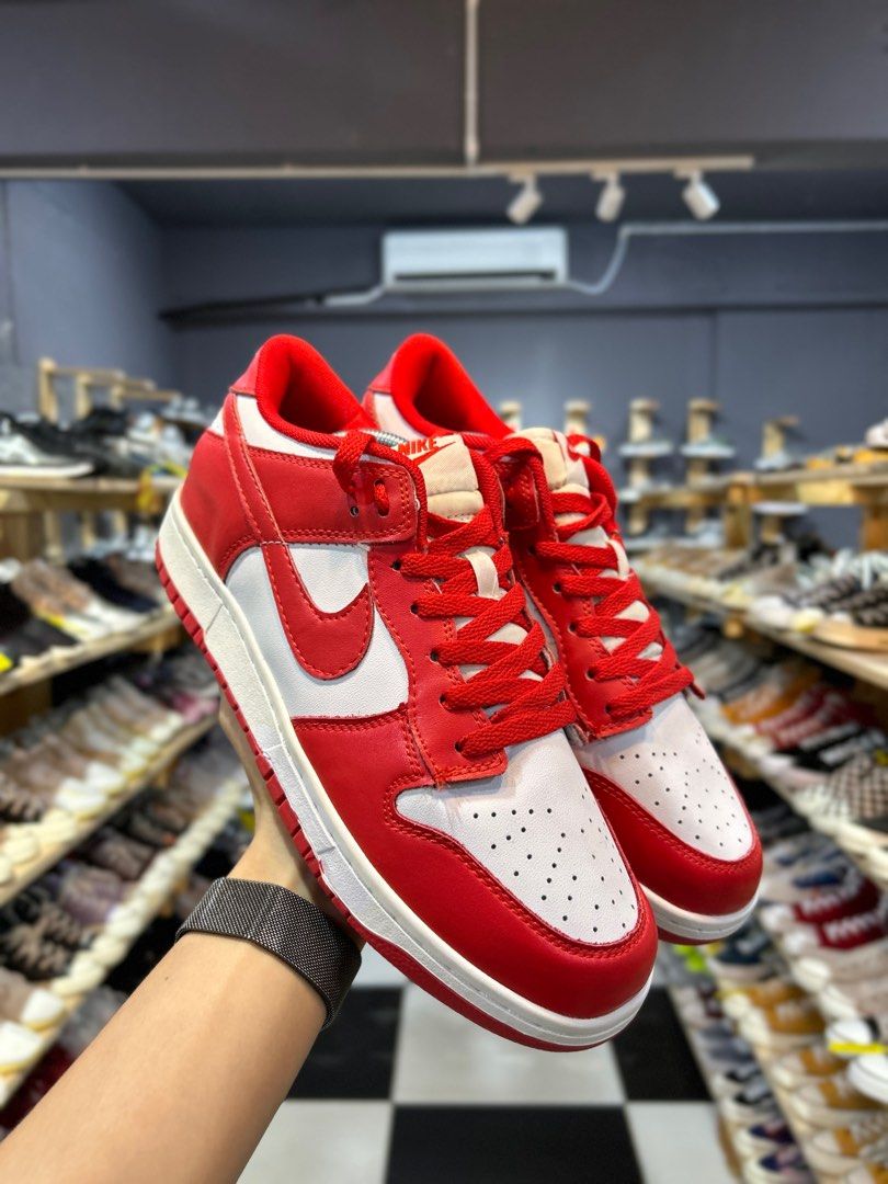 Nike Dunk Low SP University Red Men s Fashion Footwear Sneakers