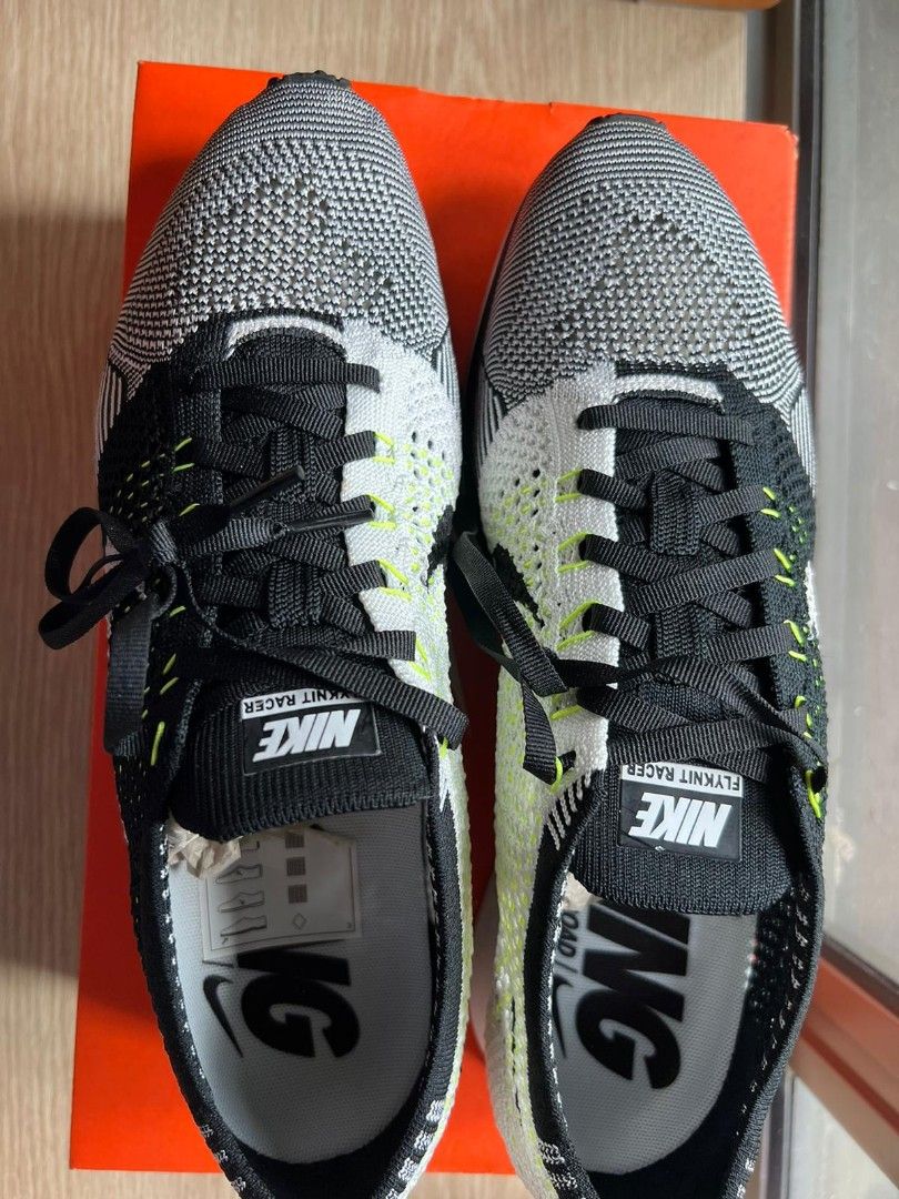 Nike Flyknit Racer BNIB Men US10.5, Men's Fashion, Footwear, Sneakers on  Carousell