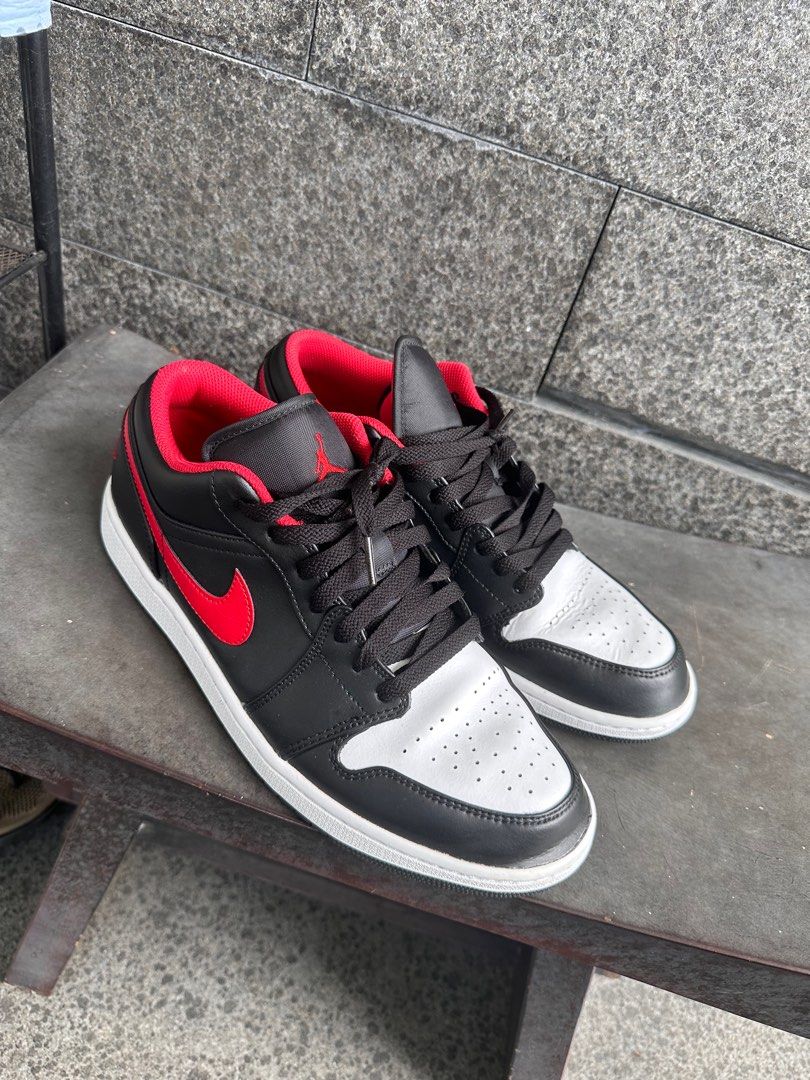 Red black white jordan 1 hot sale