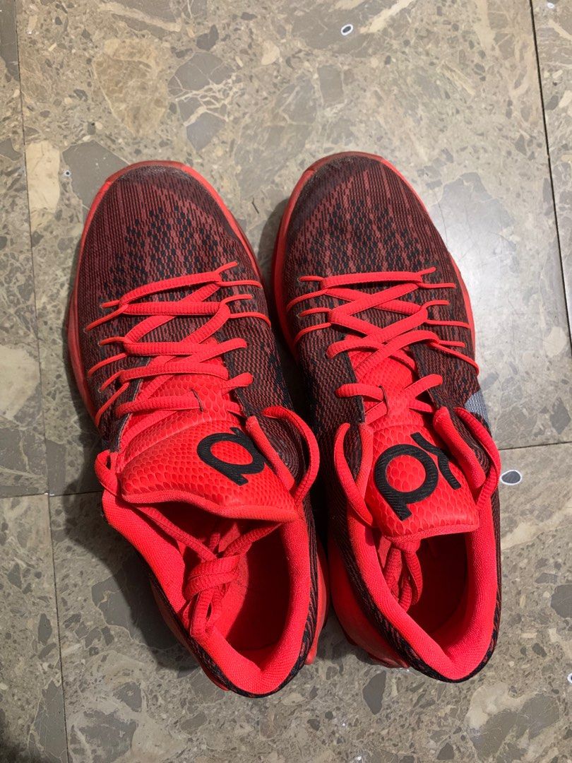 Kd red velvet shoes sales