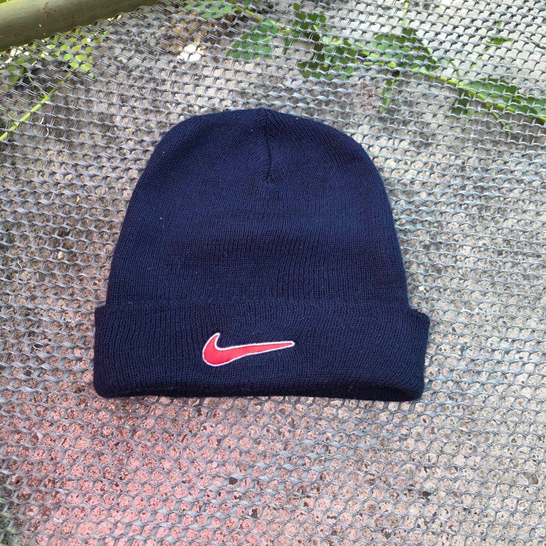 nike vintage big swoosh beanie Men s Fashion Watches